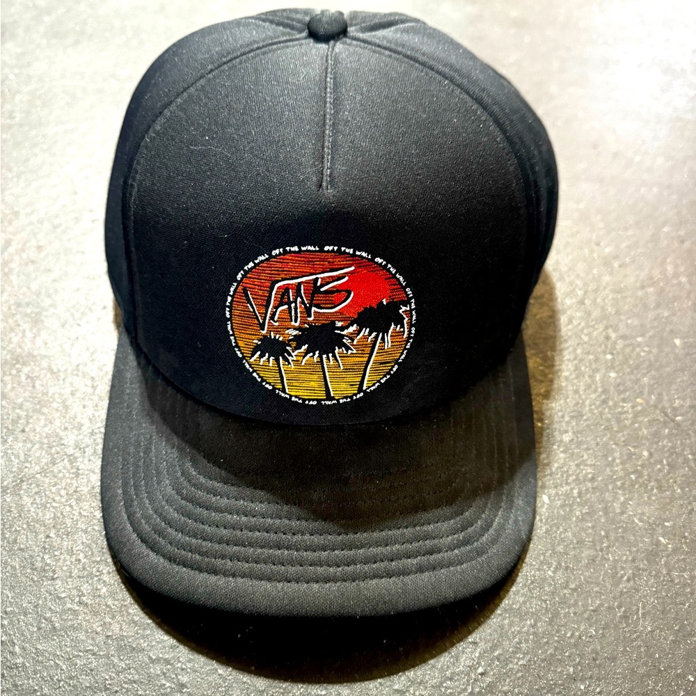 Vans Off the Wall - Black Snapback hat